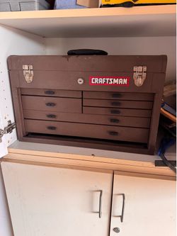 craftsmen 7 drawer metal machinist tool chest