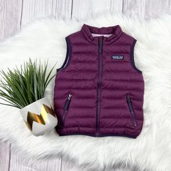 Patagonia Kids Vest Size 3T Purple