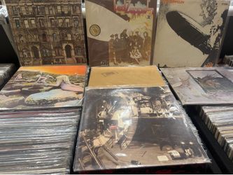 Led Zeppelin Vintage Vinyl Records [$30 & UP]