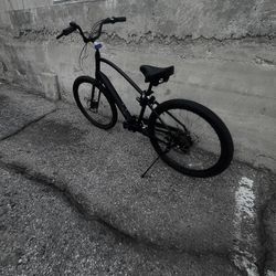 Black Electric bike  