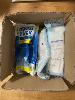 NEW 15x Ice Pack Instant Perineal Cold Pack Postpartum Pad - 12 LEONNS, 3 MEDLINE