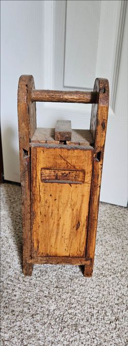 Antique Miners Carrying Box