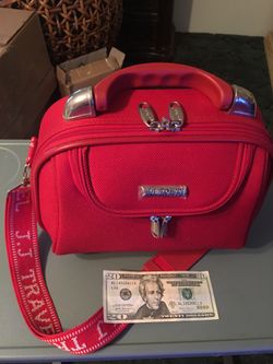 JJ TRAVEL OVERNIGHT BAG, HARD SIDE “VGC”