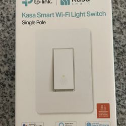 Brand New TP Link Smart WiFi Light Switch Single Pole,  Multiple Availabe 