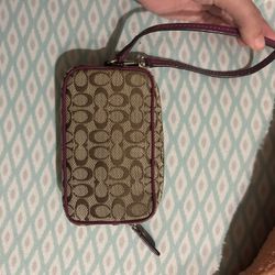 Coach Case-Camera pouch- Wristlet