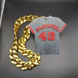 49er Jersey Necklace 