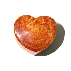 96 Carat Jasper Heart Pendant