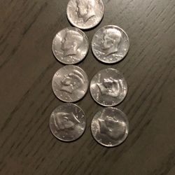 1970s-1990s Kennedy Half Dollar