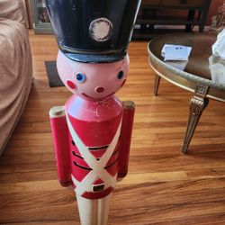 Antique Blowmold Soldier 