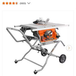 Ridgid 10in Job Saw! 