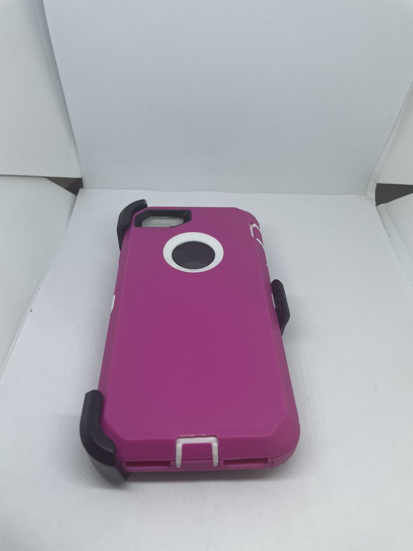 For iPhone 6/6s iPhone 7/8 Pink With White Belt Clíp Case 