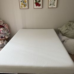 Full Size Bed Frame And Mattress $200 Value