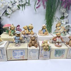 C8 Lot of 10 Cherished Teddies Figurines – With Original Boxes – Excellent Condition