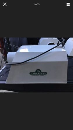 Hydro farm 600 watt grow light / ballast / hood