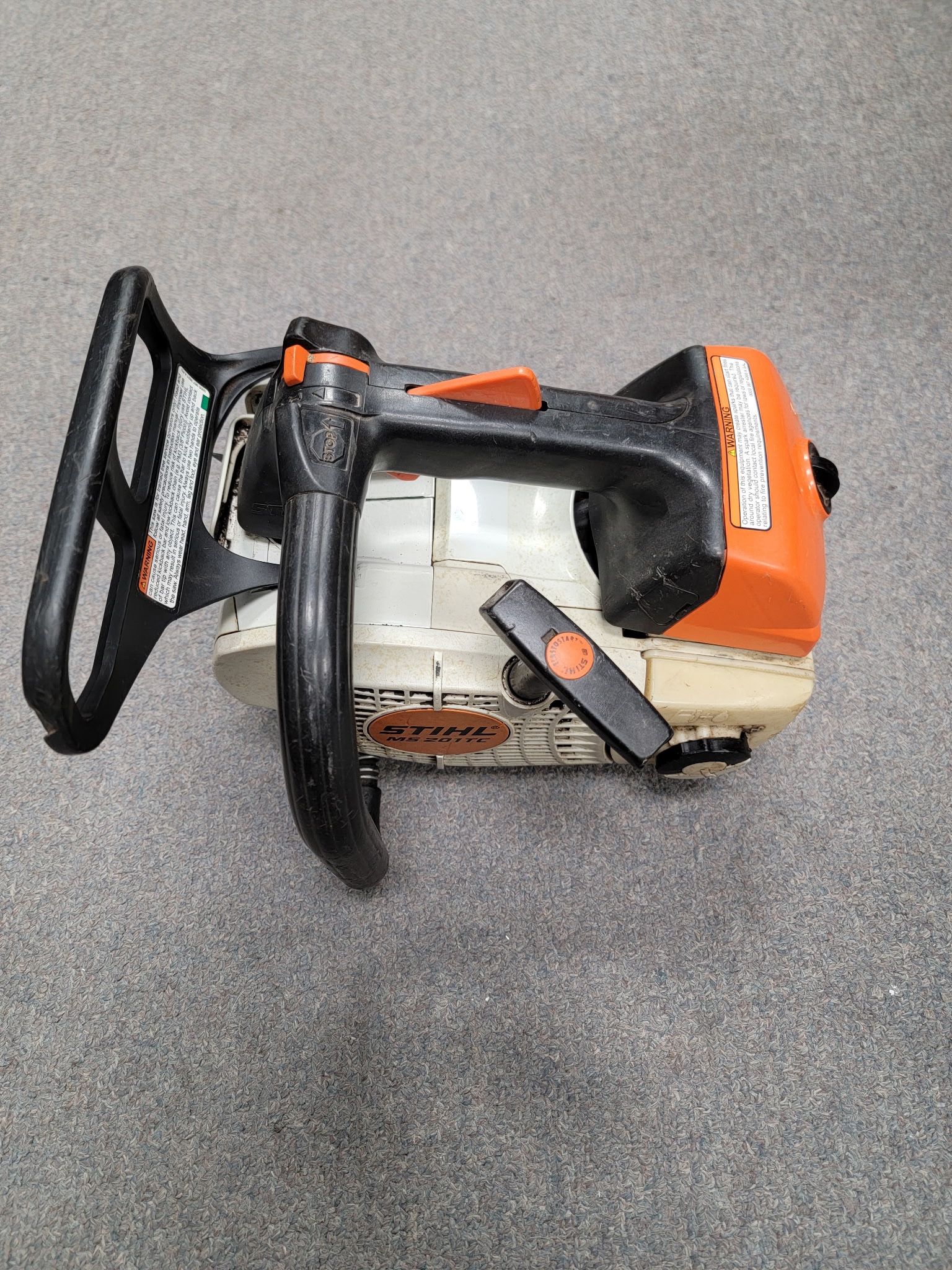 STIHL MS201TC Climbing Saw Runs Great “NO BAR!”