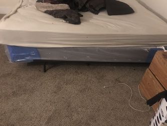 Mattress and frame dresser and night stand