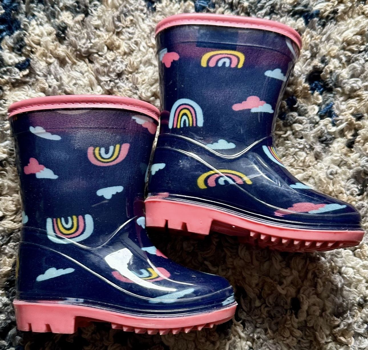 Toddler Girl's Rain Boots.