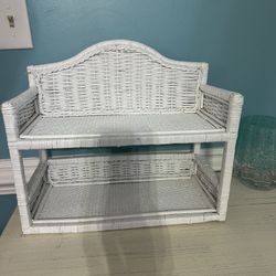 Wicker Shelf