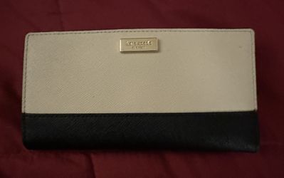 Kate Spade New York Wallet - Ivory and Black