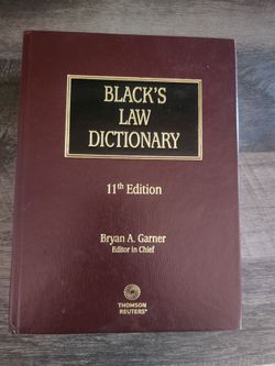 Black's Law Dictionary, 11th Edition - Perfect Condition