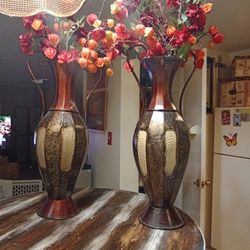 Tin Vase