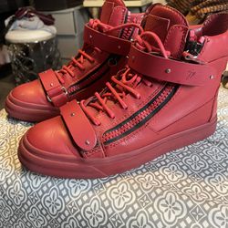 Giuseppe Zanotti  Red Sneakers