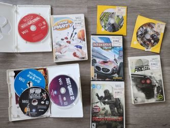 Nintendo Wii game bundle