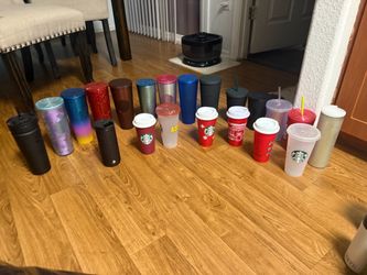 Starbucks cups