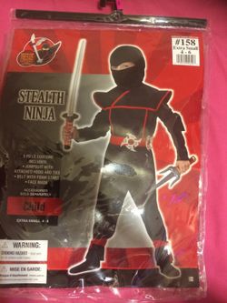 New stealth ninja costume