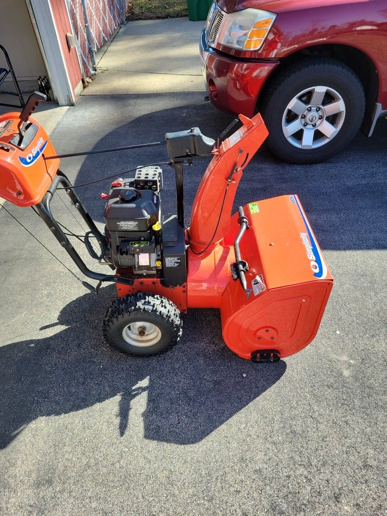 Simplicity 8526L Snow Blower