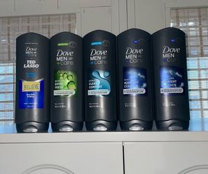 Dove Men body wash - $5 each