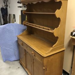 2-piece Hutch (optional Matching dining table/chairs)