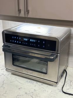 MegaChef MCOV-2050 10-in-1 Air Fryer Toaster Oven 25L Stainless Steel