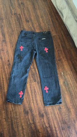 Chrome heart jeans