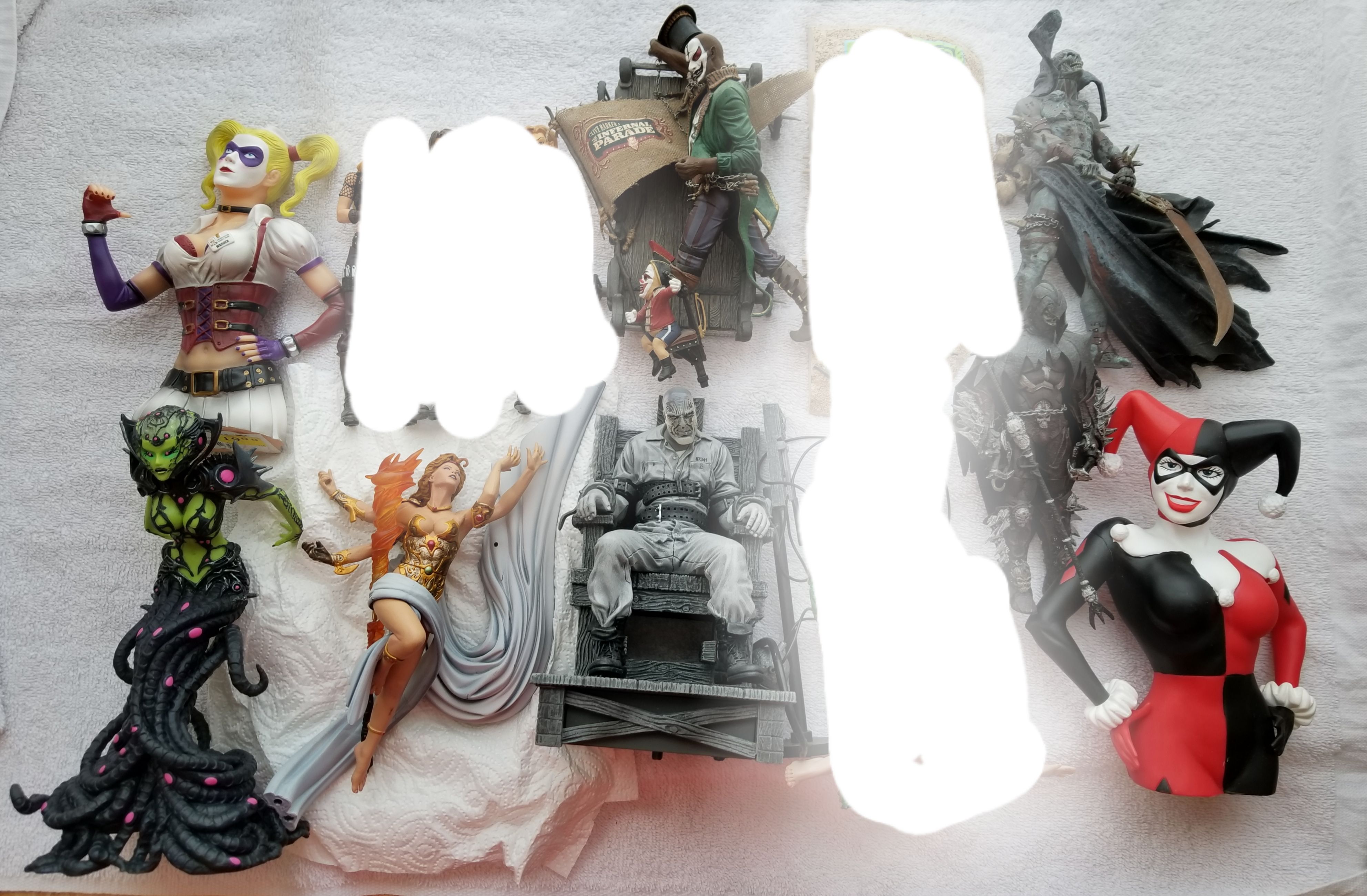 Loose action figures mcfarlane