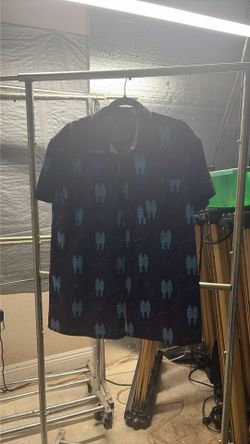 Retro riffle button up shirts