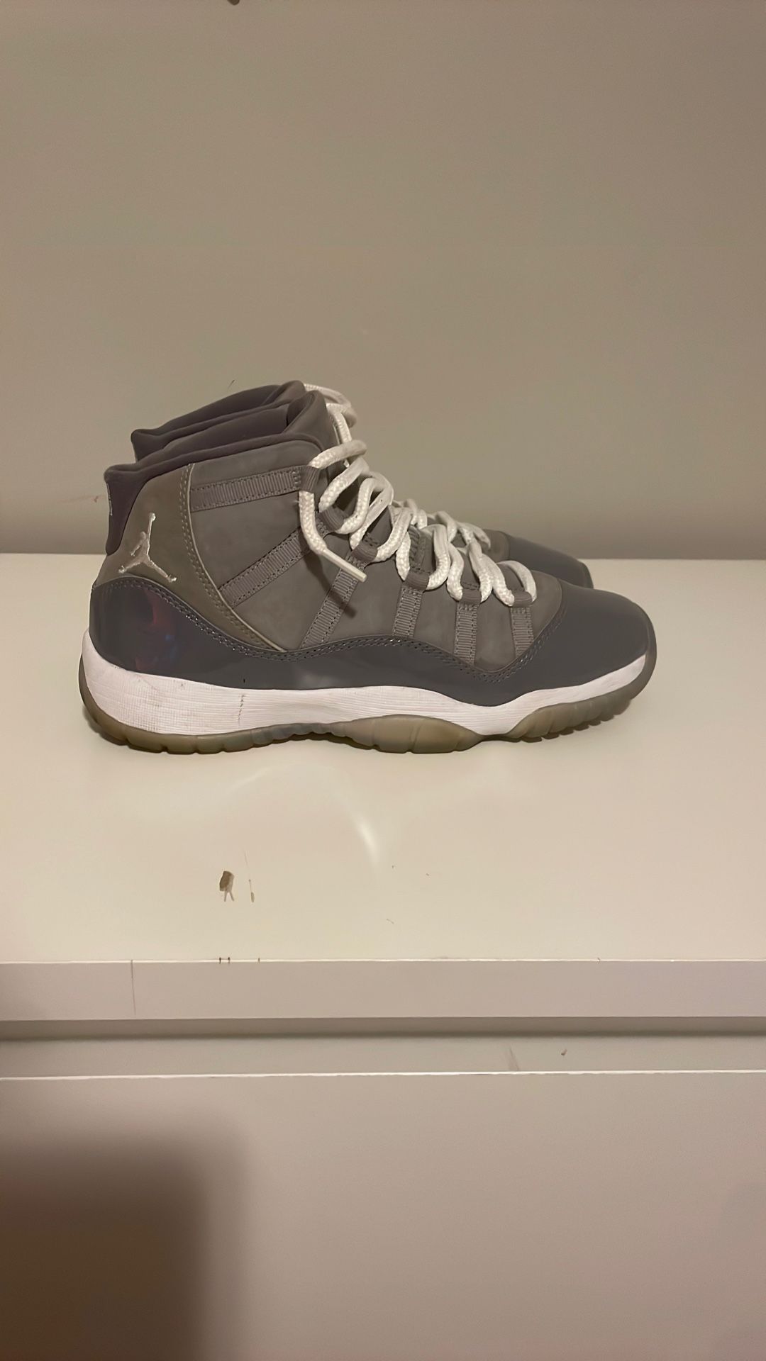 Size 7 Jordan 11 Cool Grey
