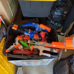 Box Of Nerf Guns