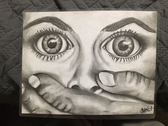 "Speak up" original artwork