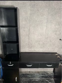 Hairstylist/ Barber Station Wall Mount Storage Shelf