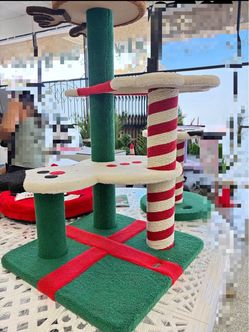 Christmas Holiday Cat Tree