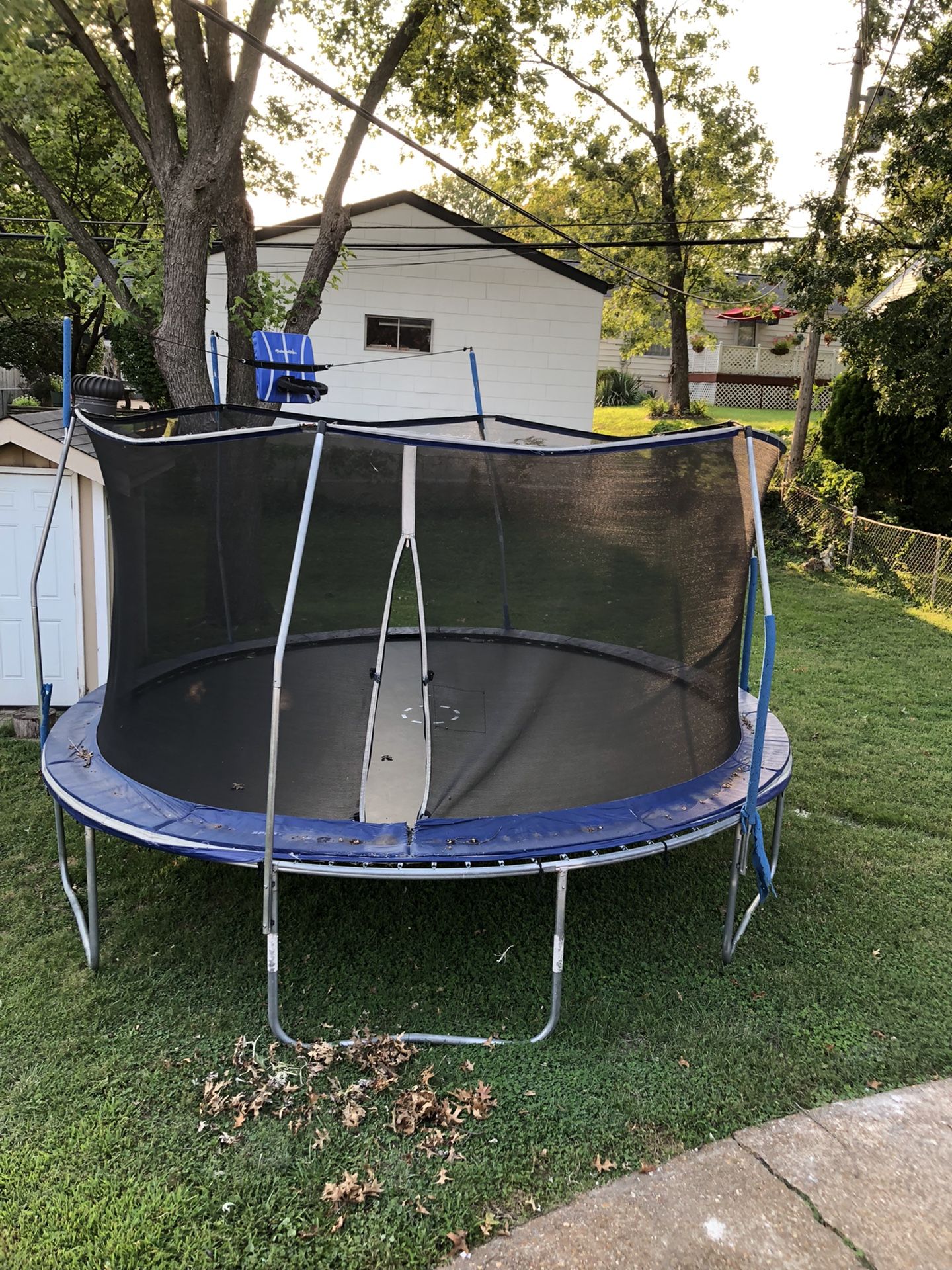 Trampoline With Net