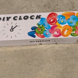 Nice Brand New DIY Clock For Kids Hands-on Development 