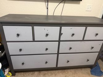 Grey IKea Dresser