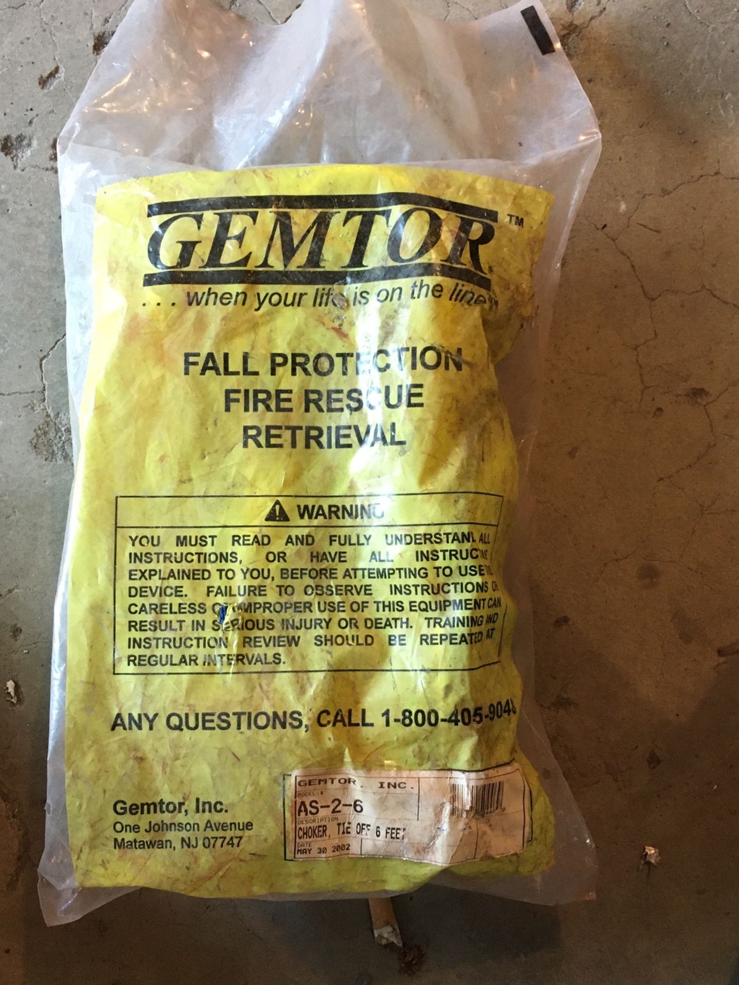 Fall Protection , I Got Like 5 Or More
