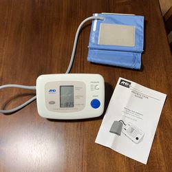 Blood Pressure Monitor And Large Cuff