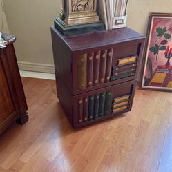 File Cabinet With Bookshelves Facade