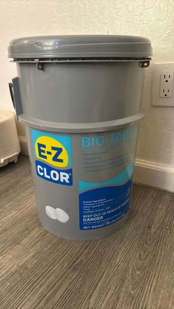 E-Z Clor Big Tabs Pool Chlorine 50 lbs