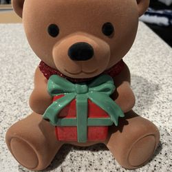 Bath and Body Christmas Bear Candle  Holder