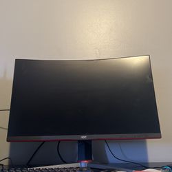 165 Hz Gaming Monitor AOC (Curved)